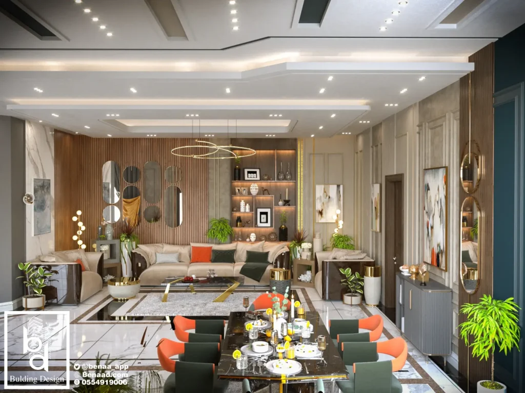 أعمال الديكور الداخلي في جدة